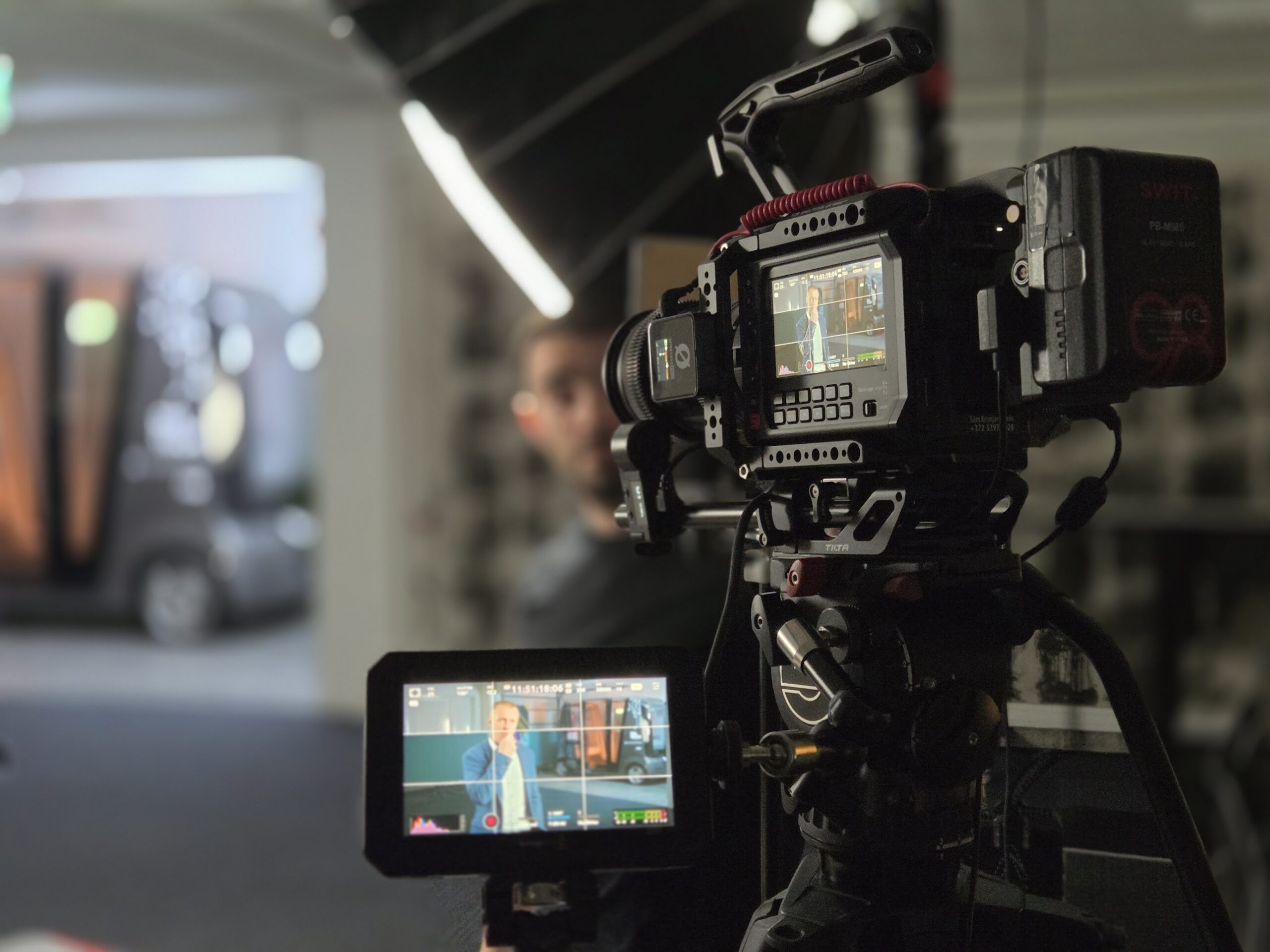 intervjuude filmimine